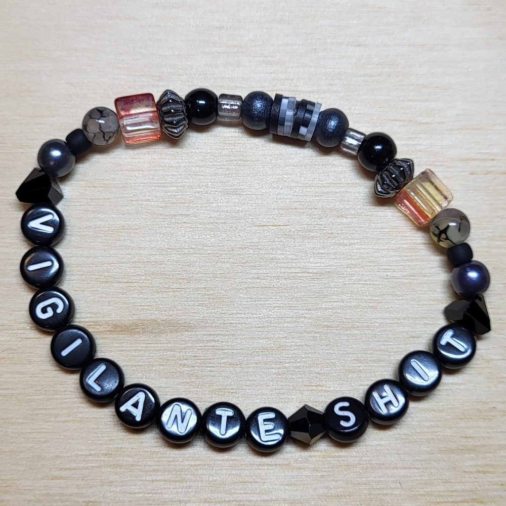 Vigilante S*** Taylor Swift Friendship Bracelet, Size 7.25"
